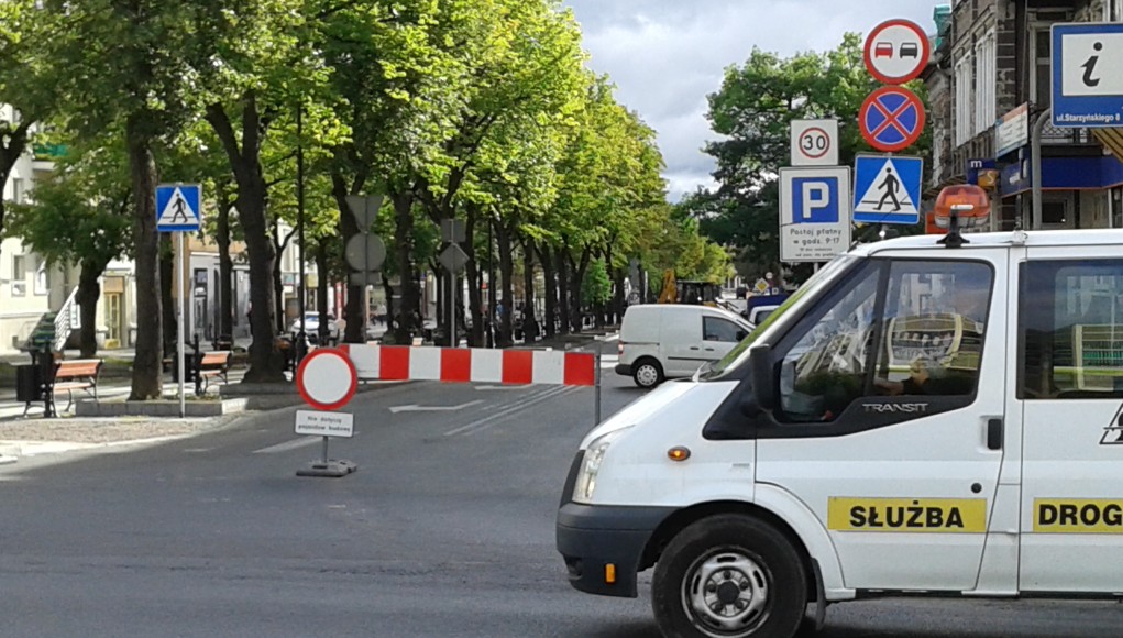 Nie kursują autobusy przez remont ulicu Wojska Polskiego