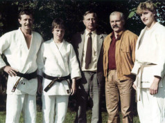 '86 Wiesław Hałaburda , B.Olechnowicz, A.Szymański-Prezes Klubu,J.Skubis-PZJ,S.Drzewiecka
