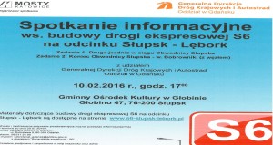 Konsultacje w sprawie drogi S6