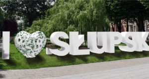 16 metrów długości i 2.5 m wysokości - "I♥Słupsk"