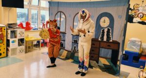 Aktorzy zagrali w szpitalu