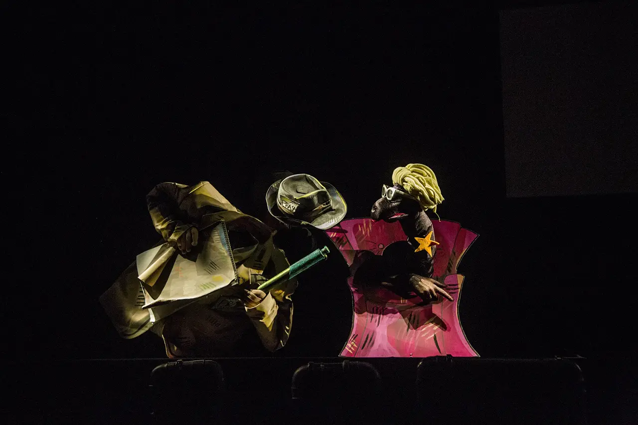 „Niesamowite przygody niesamowitych skarpetek” - spektakl Teatru Lalki Tęcza. Fotografia: Magda Tramer