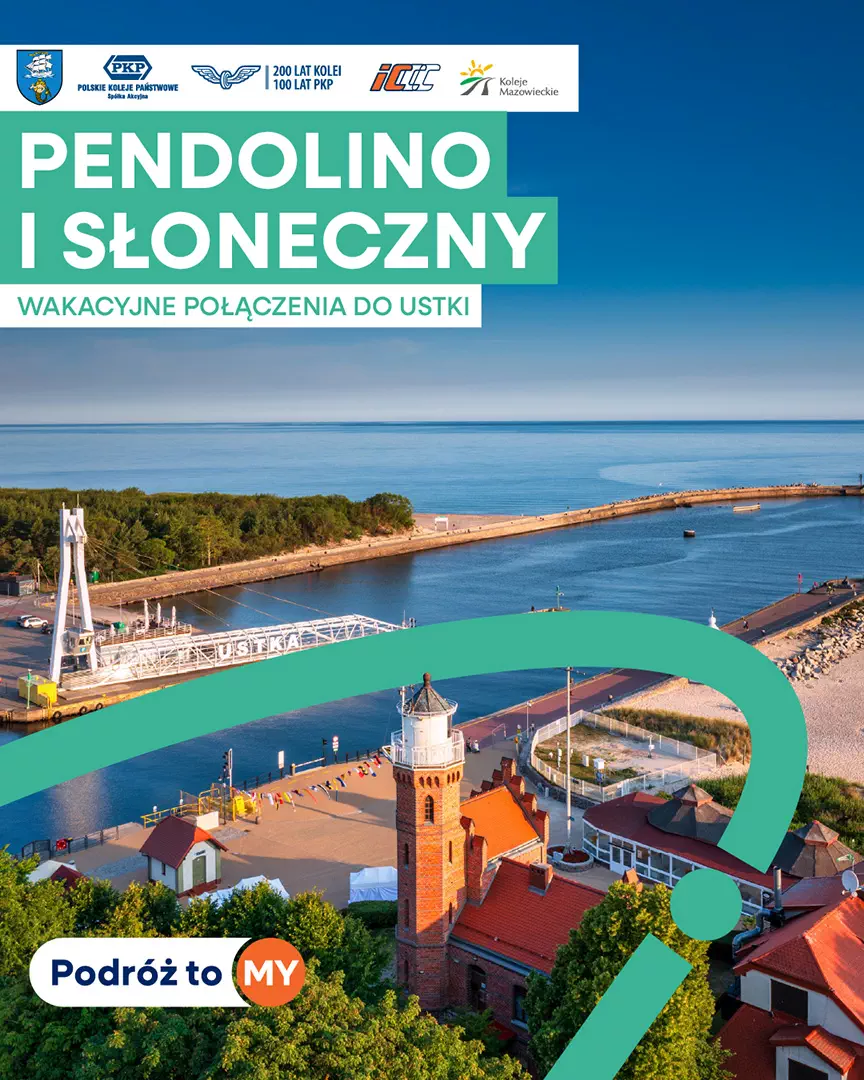 W wakacje do Ustki pojedzie pociąg Pendolino PKP Intercity i „Słoneczny”