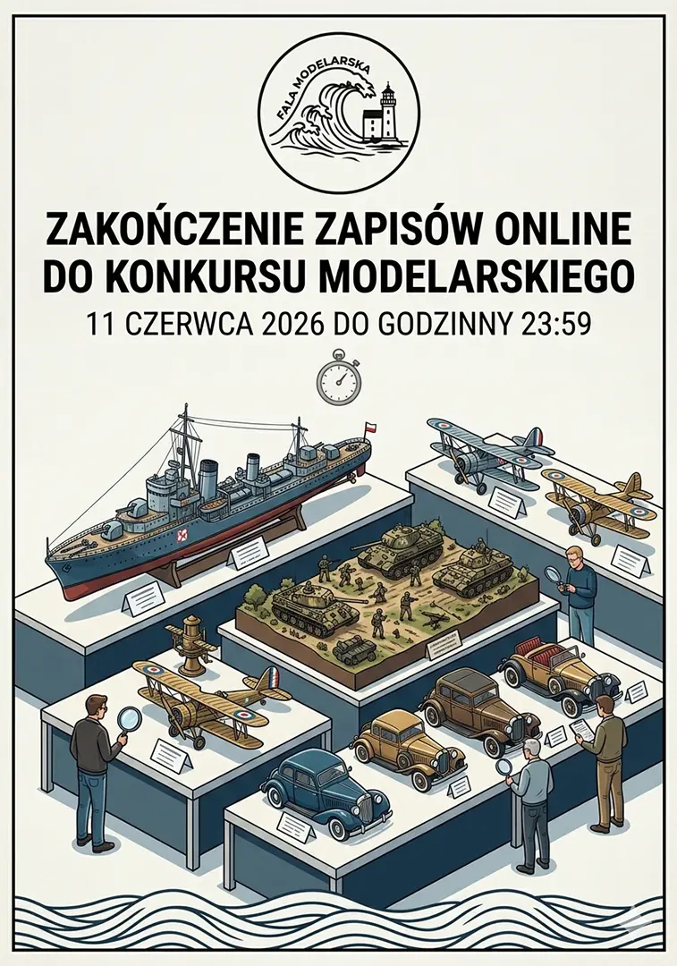 Zapisy do wydarzenia III Fala Modelarska w Ustce