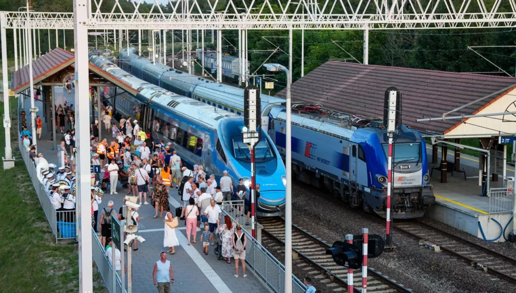 Pendolino po raz pierwszy w Ustce