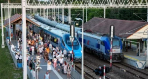 Pendolino po raz pierwszy w Ustce