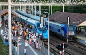Pendolino po raz pierwszy w Ustce