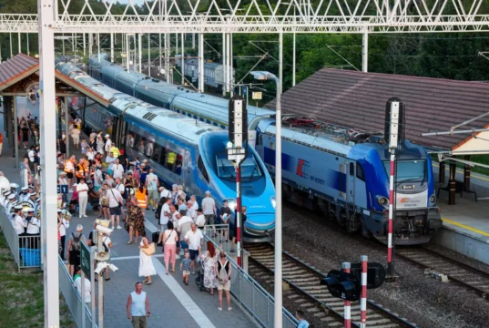 Pendolino po raz pierwszy w Ustce
